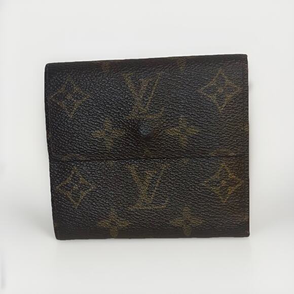 Authentic LOUIS VUITTON Elise trifold wallet vintage monogram - Picture 2 of 14